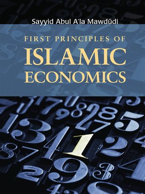 cover image of First Principles of Islamic Economics
